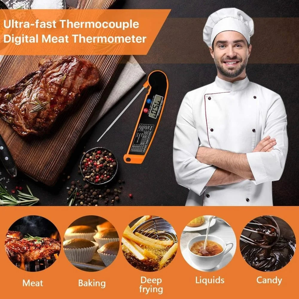 Hot Sale Digital Kitchen Food Thermometer For Meat Water Milk Cooking Food Probe BBQ Electronic Oven Thermometer Kitchen Tools